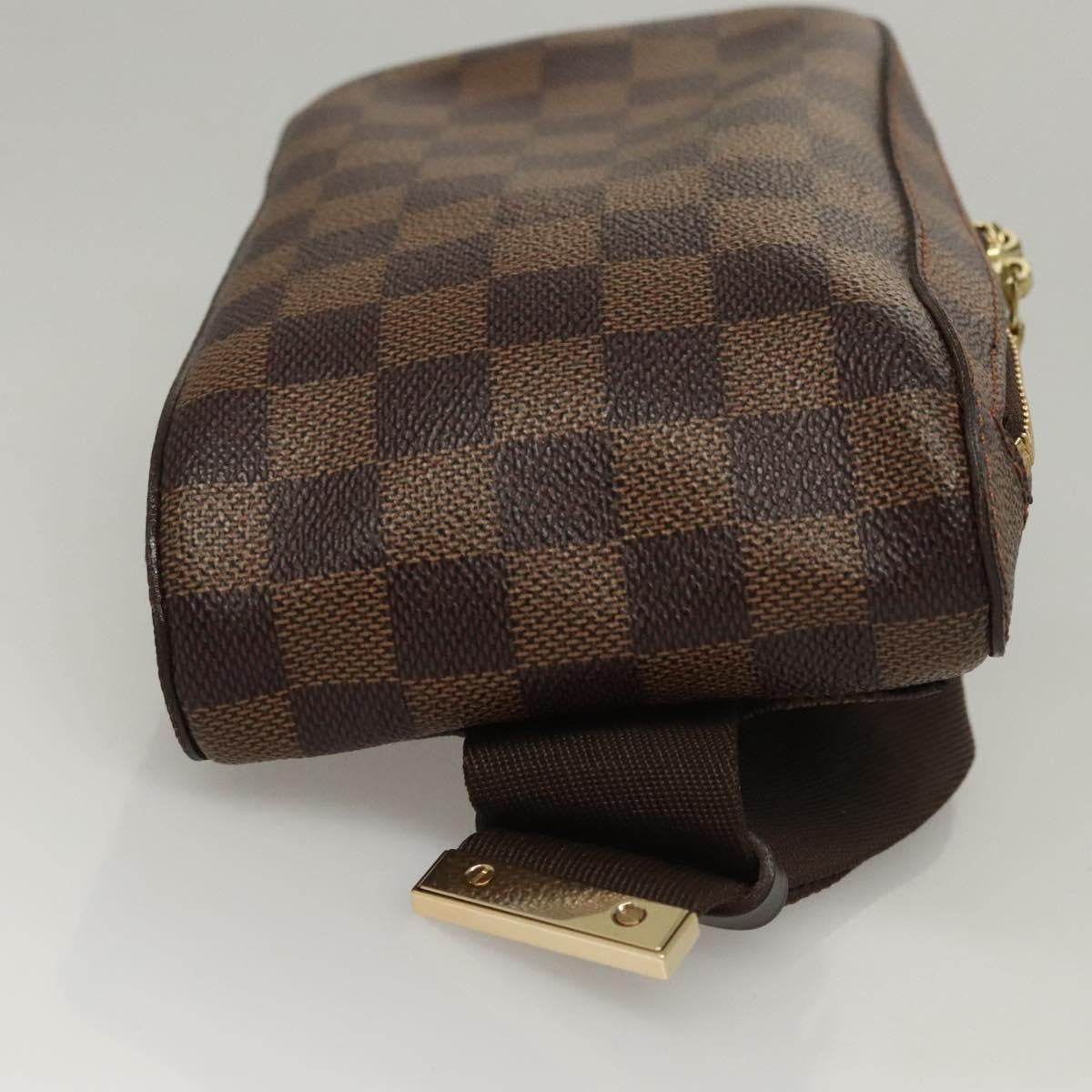 Louis Vuitton Geronimos Waist Bag Damier, BROWN, CANVAS, Shoulder bag