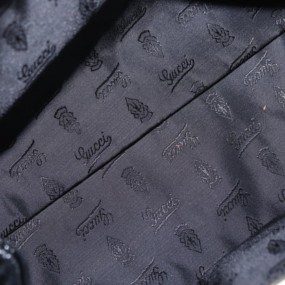 Gucci Hysteria Convertible Top Handle Bag Patent, BLACK, PATENT_LEATHER, Handbag