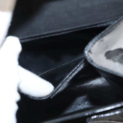 Salvatore Ferragamo Vintage Handbag Patent leather, BLACK, LEATHER, Handbag