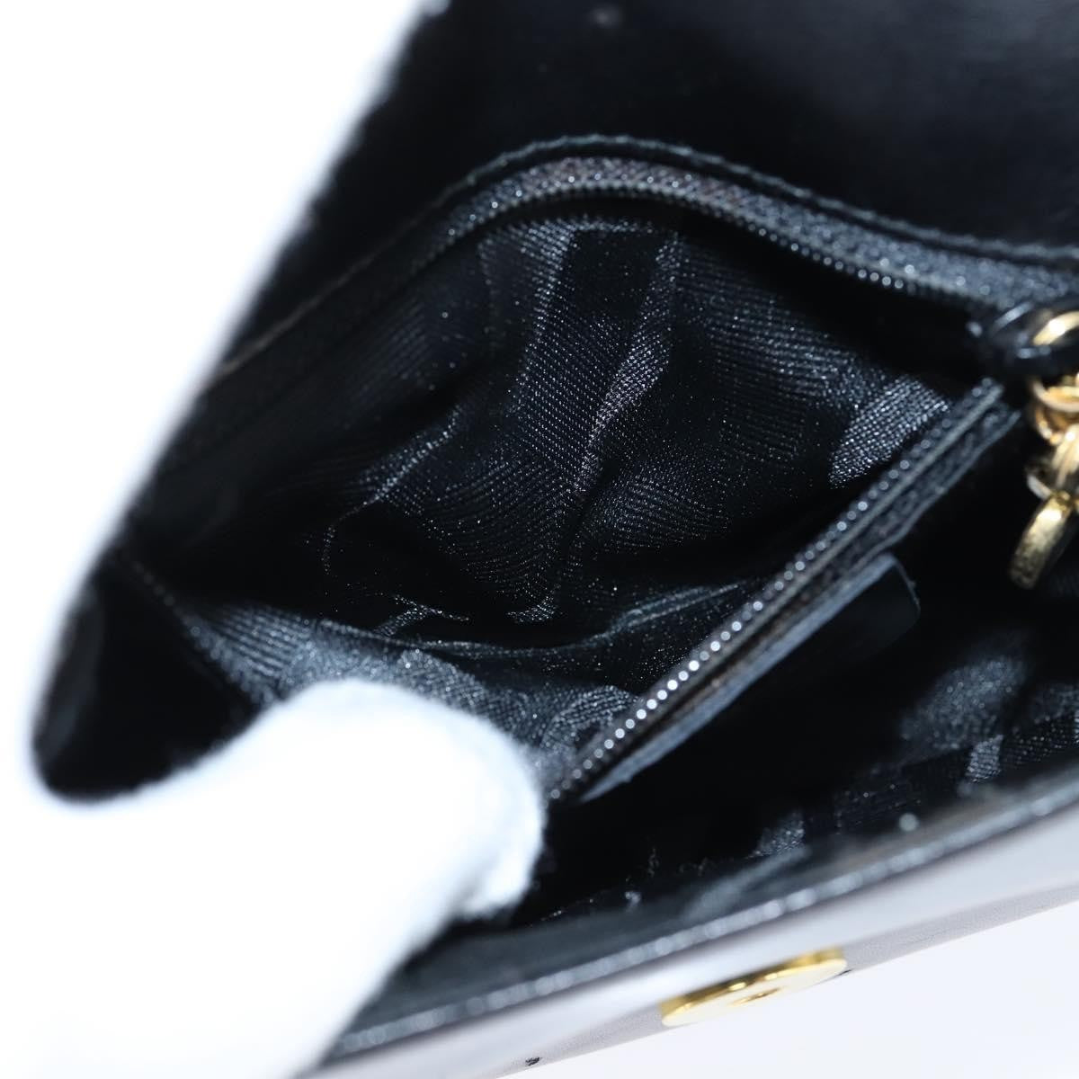 Salvatore Ferragamo Gancini Chain Shoulder bag Leather, BLACK, LEATHER, Shoulder bag