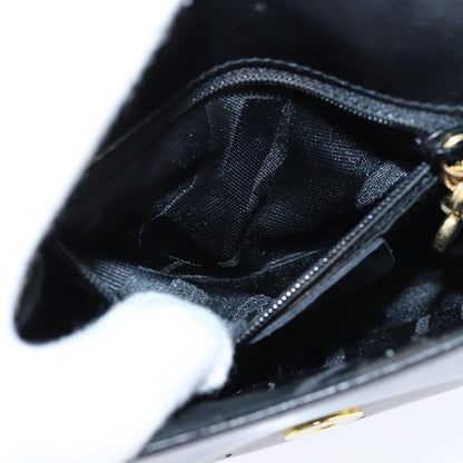 Salvatore Ferragamo Gancini Chain Shoulder bag Leather, BLACK, LEATHER, Shoulder bag