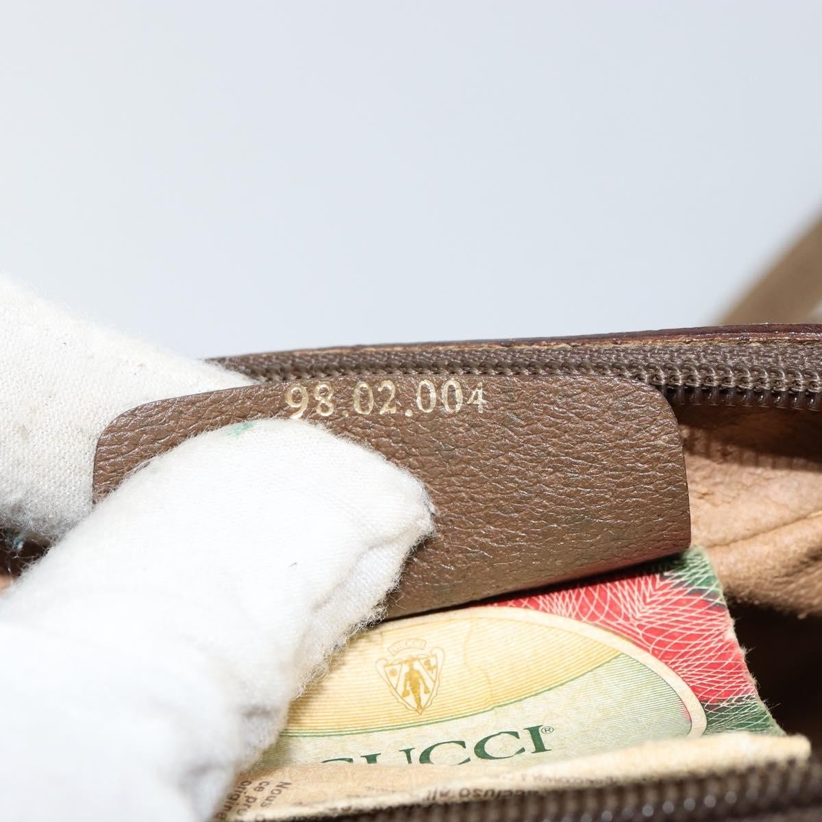 Gucci Ophidia Shoulder Bag GG Coated Canvas, BEIGE, CANVAS, Shoulder bag