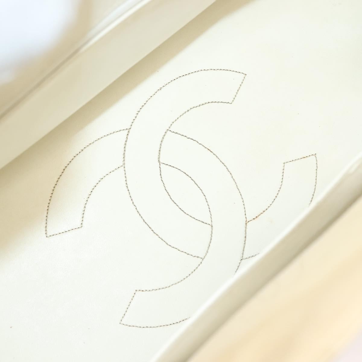 Chanel Grand Shopping Tote Quilted Patent, BEIGE, PATENT_LEATHER, Tote bag