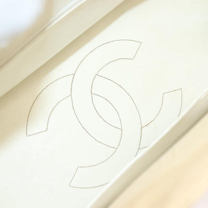 Chanel Grand Shopping Tote Quilted Patent, BEIGE, PATENT_LEATHER, Tote bag