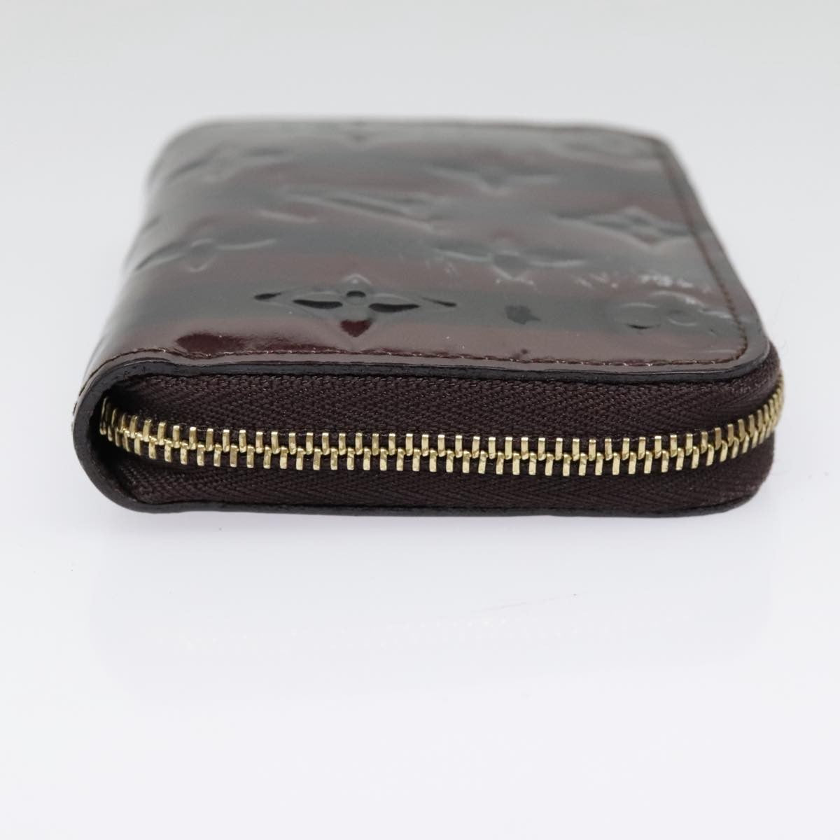 Louis Vuitton Porte-Monnaie Zippy Wallet Monogram Vernis, BURGUNDY, PATENT_LEATHER, Wallets