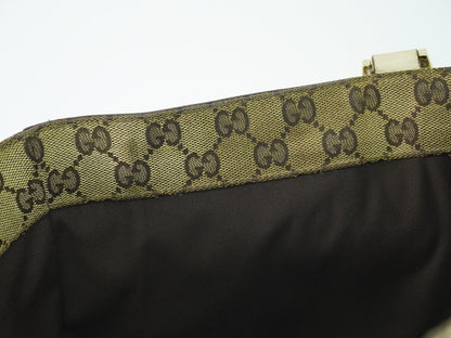 Gucci Abbey Leather with Gold hardware, ECRU, LEATHER, Tote bag