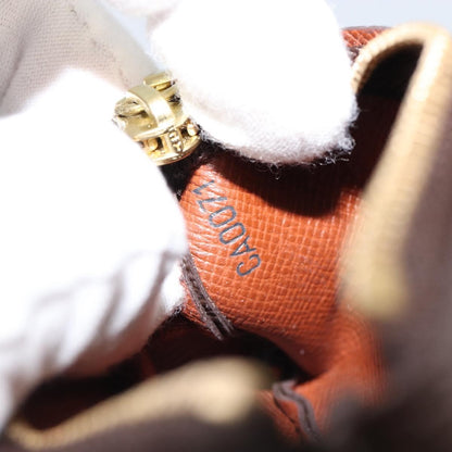 Louis Vuitton Pochette Clés Monogram Canvas, BROWN, CANVAS, Wallets