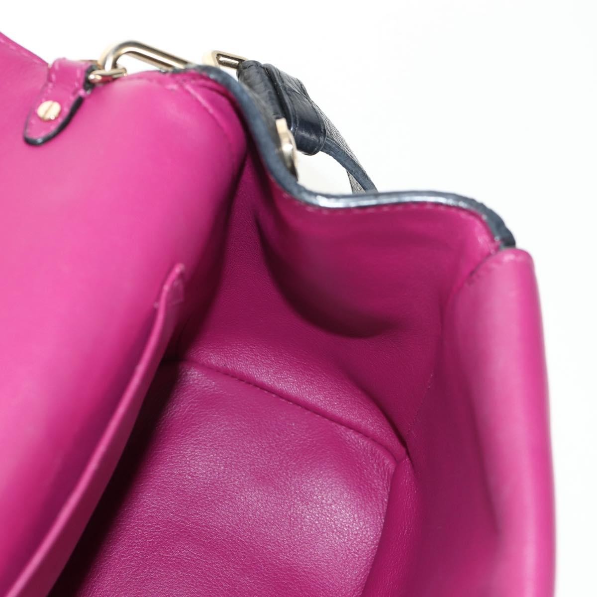 Christian Dior Lady Dior Bag Leather, BLACK, LEATHER, Handbag