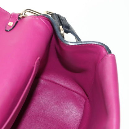 Christian Dior Lady Dior Bag Leather, BLACK, LEATHER, Handbag