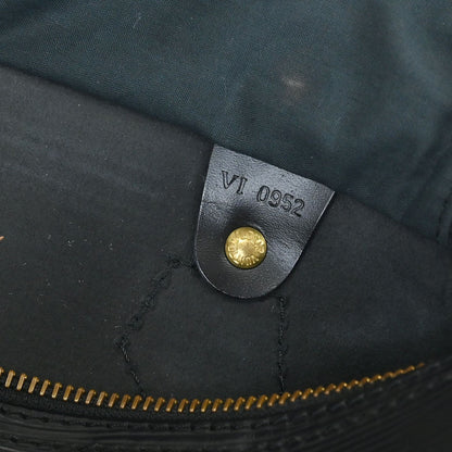 Louis Vuitton Speedy Handbag Epi Leather, BLACK, LEATHER, Handbag