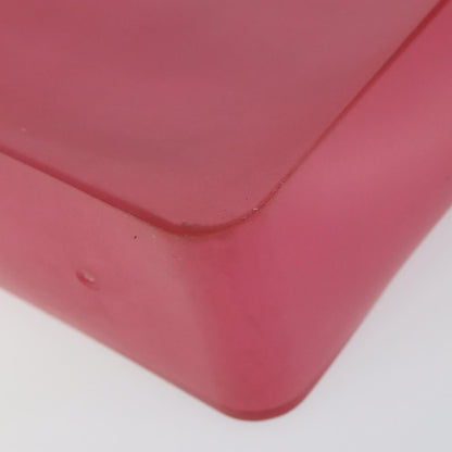 Chanel Jelly Tote Rubber, RED, RUBBER, Tote bag