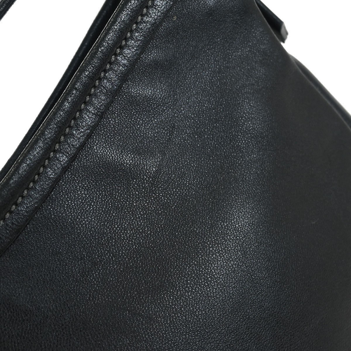 Salvatore Ferragamo Vara Bow Hobo Leather, BLACK, LEATHER, Handbag