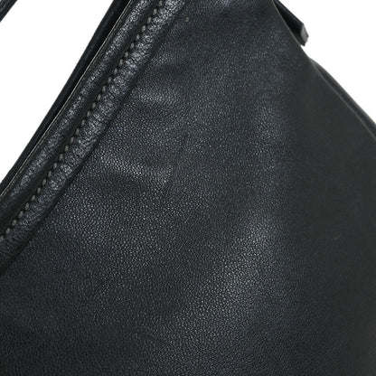 Salvatore Ferragamo Vara Bow Hobo Leather, BLACK, LEATHER, Handbag