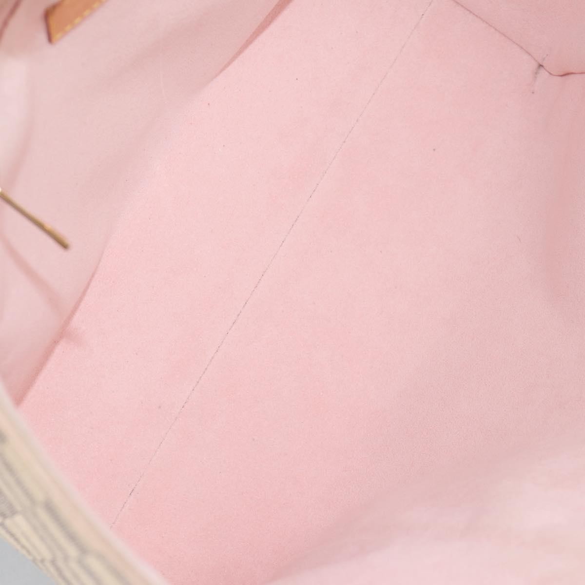 Louis Vuitton Propriano Handbag Damier, WHITE, CANVAS, Tote bag