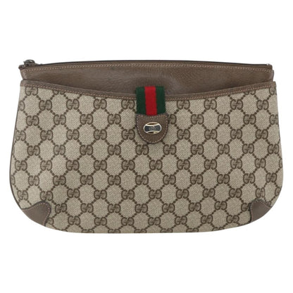 Gucci Vintage Web Crossbody Bag GG Coated Canvas, BEIGE, CANVAS, Shoulder bag