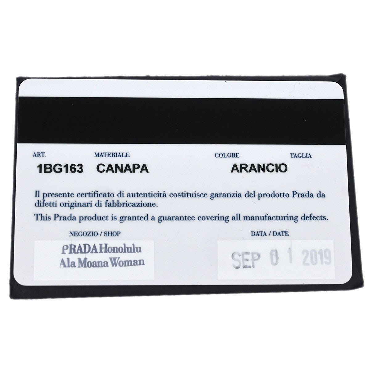 Prada Canapa Convertible Shopping Tote Canvas, ORANGE, CANVAS, Tote bag