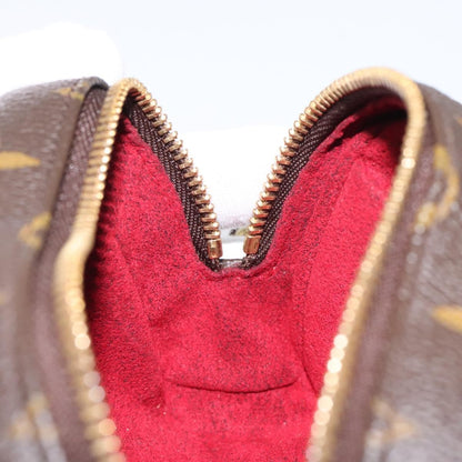 Louis Vuitton Wapiti Trousse Pouch Monogram Canvas, BROWN, CANVAS, Clutche & pouche