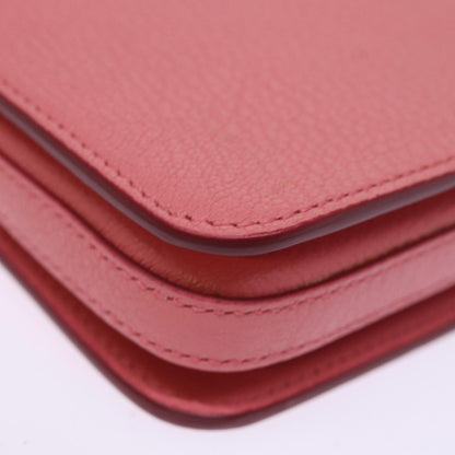 Burberry Penhurst Triple Zip Crossbody Leather, PINK, LEATHER, Shoulder bag