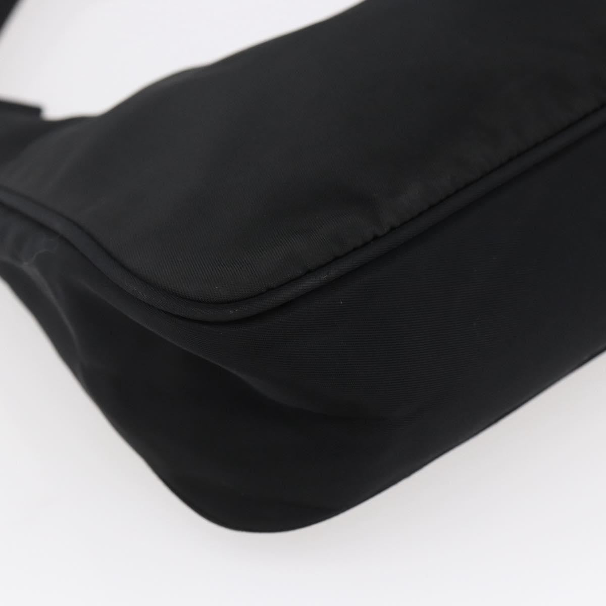Prada Hobo Tessuto, BLACK, NYLON, Handbag