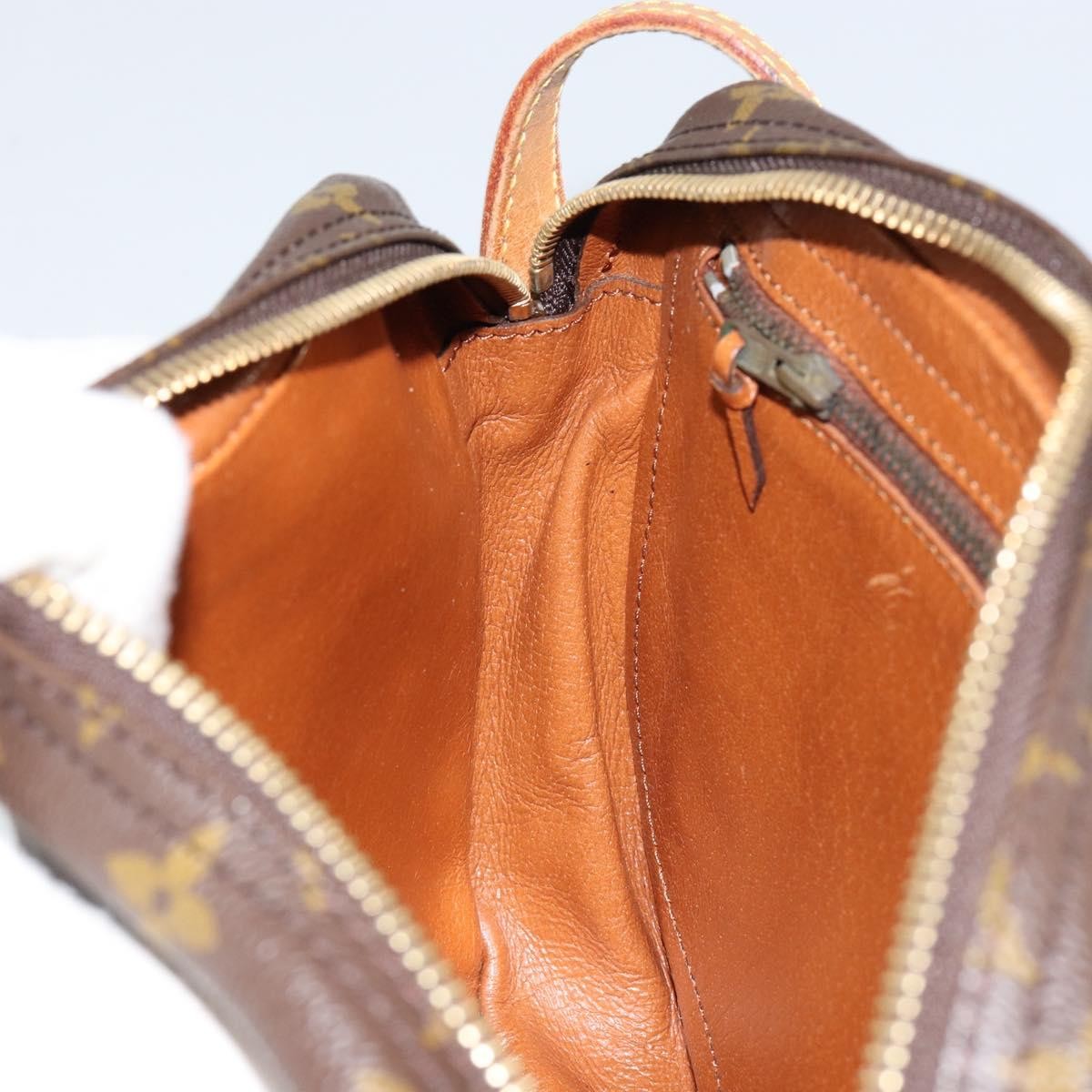 Louis Vuitton Jeune Fille Handbag Monogram Canvas, BROWN, CANVAS, Shoulder bag