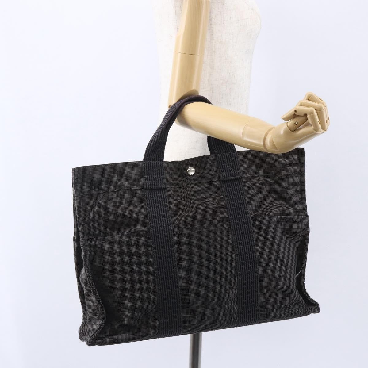 Hermes Fourre-tout Herline Fourre-tout Herline, GRAY, CANVAS, Tote bag