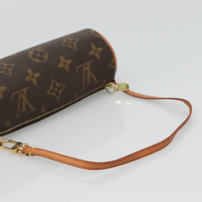 Louis Vuitton Papillon Pochette Monogram Canvas, BROWN, CANVAS, Handbag