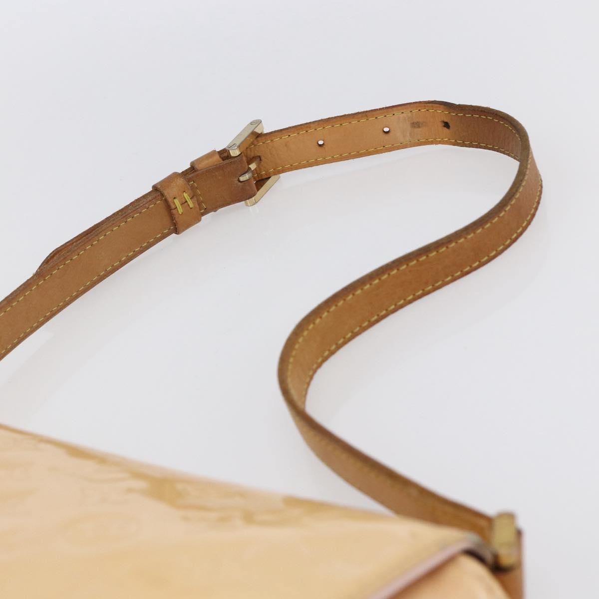 Louis Vuitton Thompson Street Handbag Monogram Vernis, BEIGE, PATENT_LEATHER, Shoulder bag