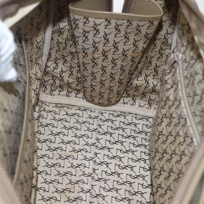 Saint Laurent Vintage Handbag PVC Leather, GRAY, PVC, Handbag