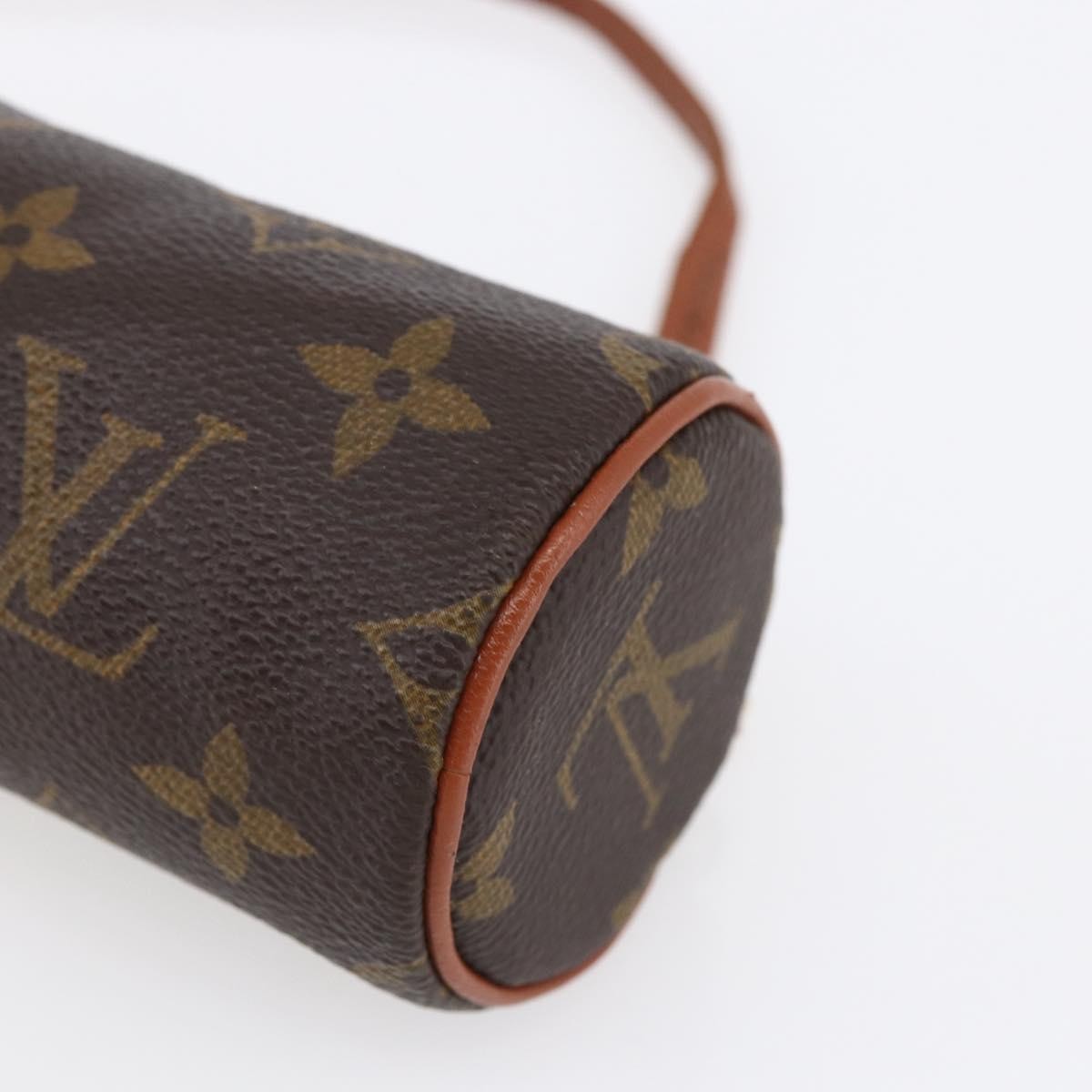 Louis Vuitton Papillon Pochette Monogram Canvas, BROWN, CANVAS, Clutche & pouche