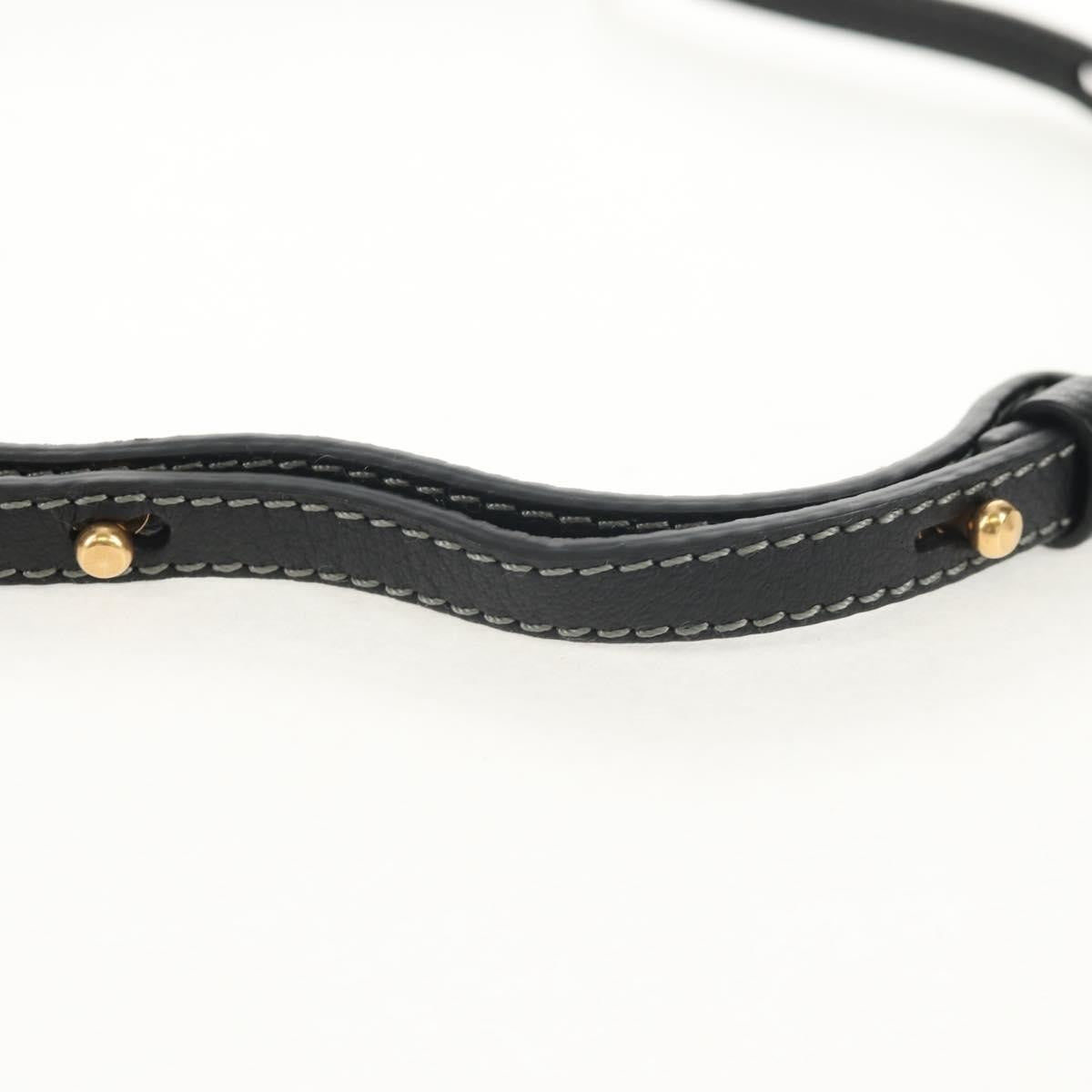 Chloe Marcie Belt Bag Leather, BLACK, LEATHER, Shoulder bag