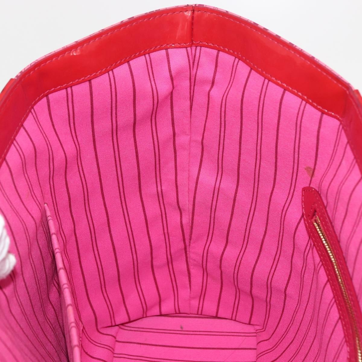 Louis Vuitton Voyage Tote Cosmic Blossom, PINK, PATENT_LEATHER, Tote bag