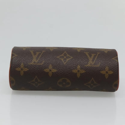 Louis Vuitton Papillon Pochette Monogram Canvas, BROWN, CANVAS, Handbag