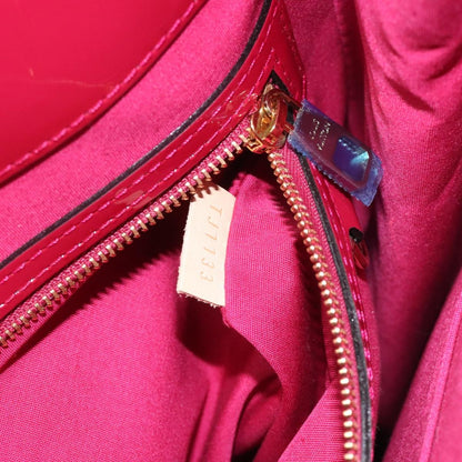 Louis Vuitton Catalina Handbag Monogram Vernis, PINK, PATENT_LEATHER, Handbag