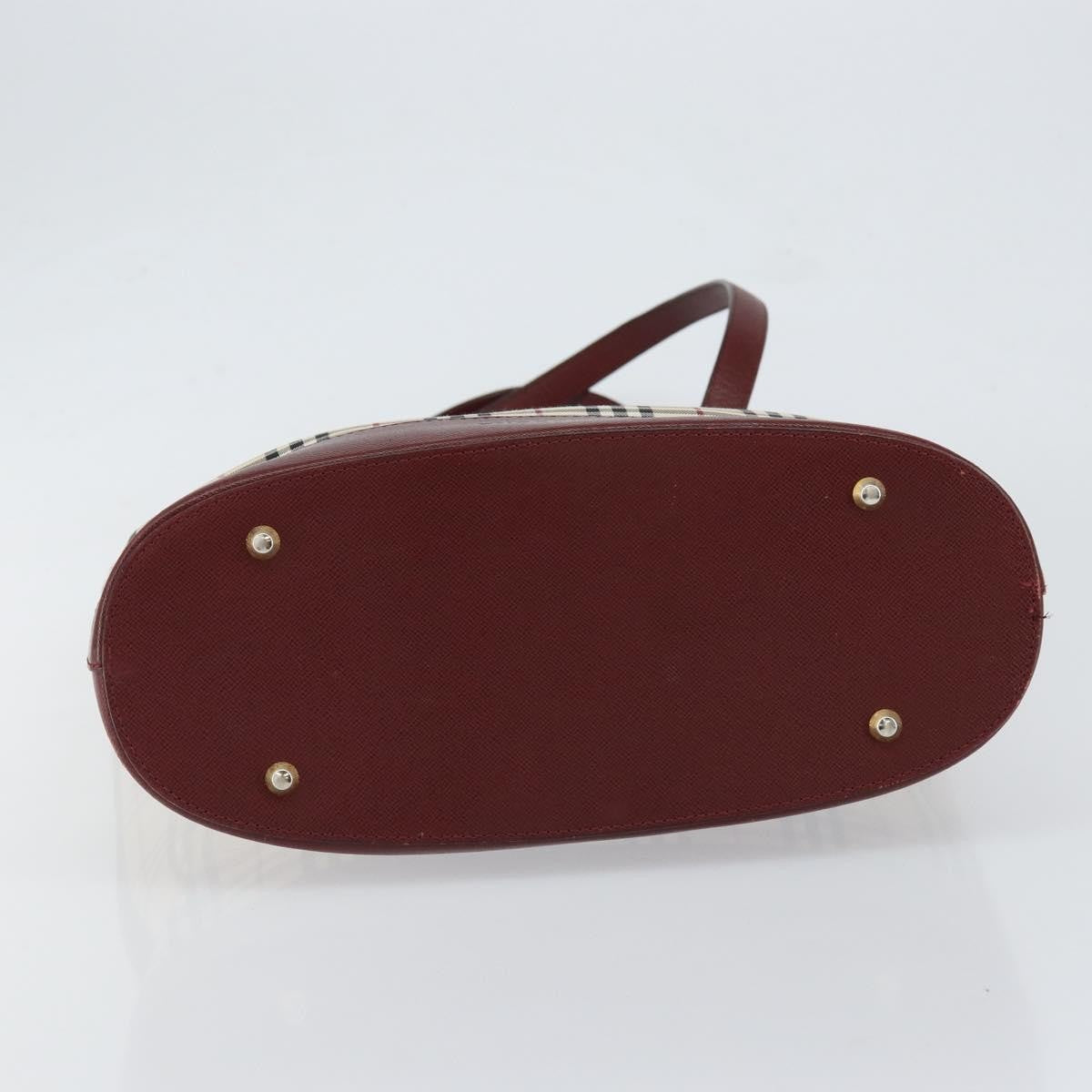 Burberry Nova Check Tote Canvas and Leather, BEIGE, CANVAS, Tote bag