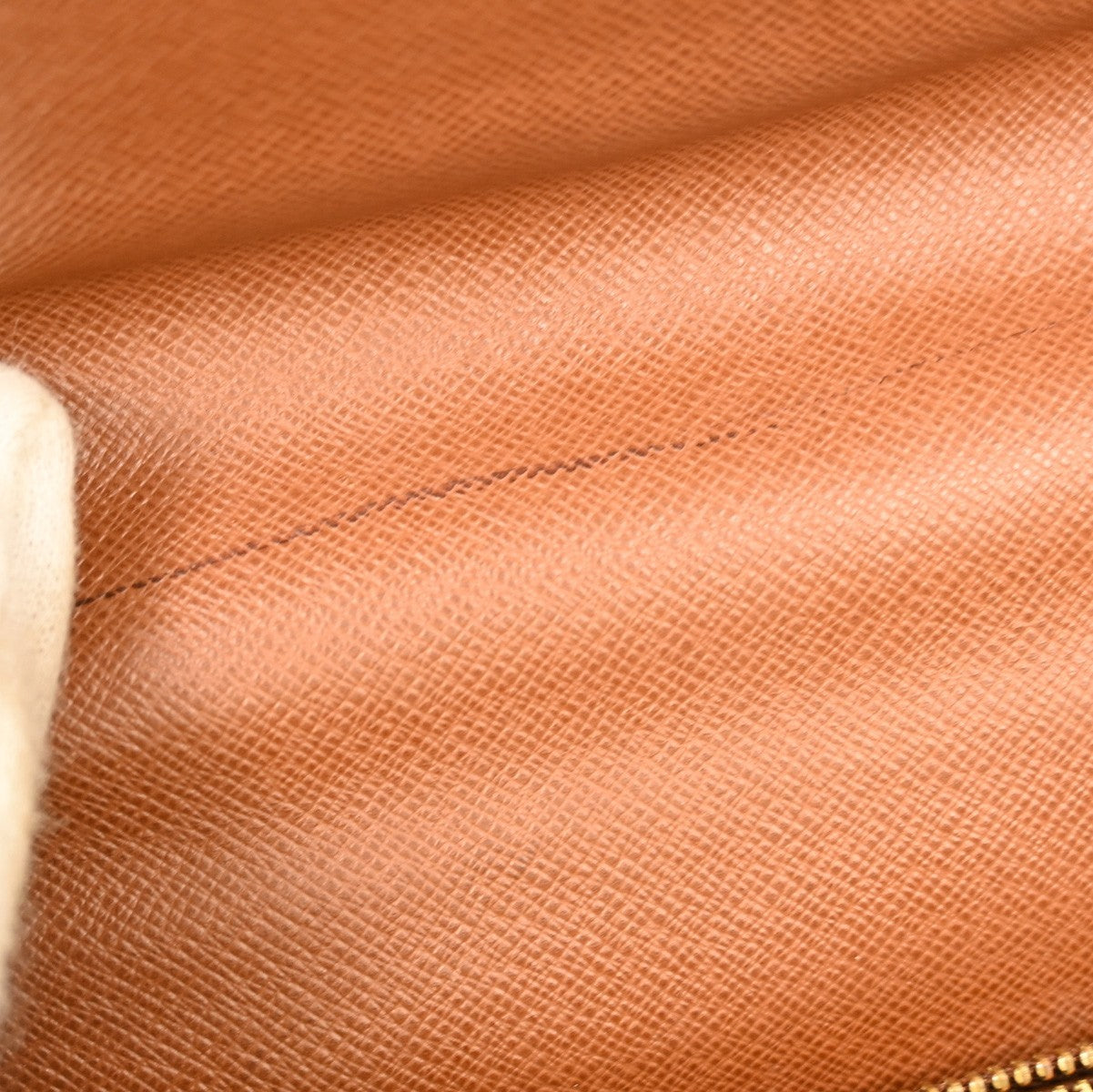 Louis Vuitton Malesherbes Handbag Monogram Canvas, BROWN, CANVAS, Handbag