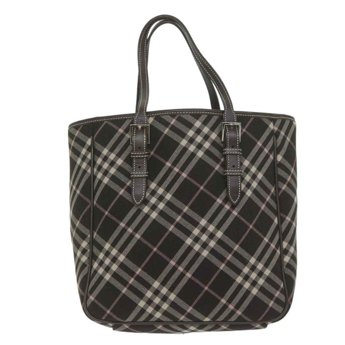 Burberry Nova Check Tote canvas check pattern, BROWN, CANVAS, Tote bag