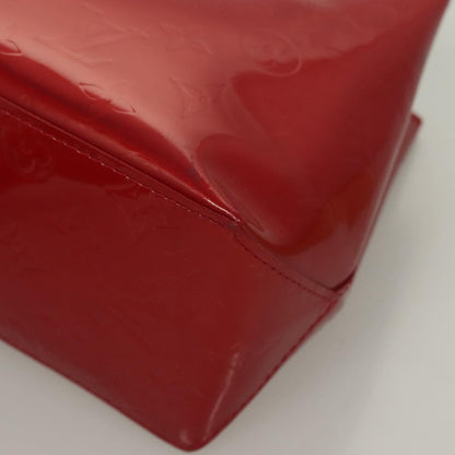 Louis Vuitton Reade Handbag Monogram Vernis, RED, PATENT_LEATHER, Handbag