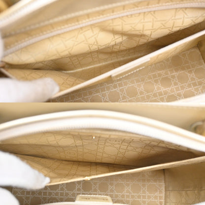 Christian Dior Malice handbag Patent leather, BEIGE, PATENT_LEATHER, Handbag