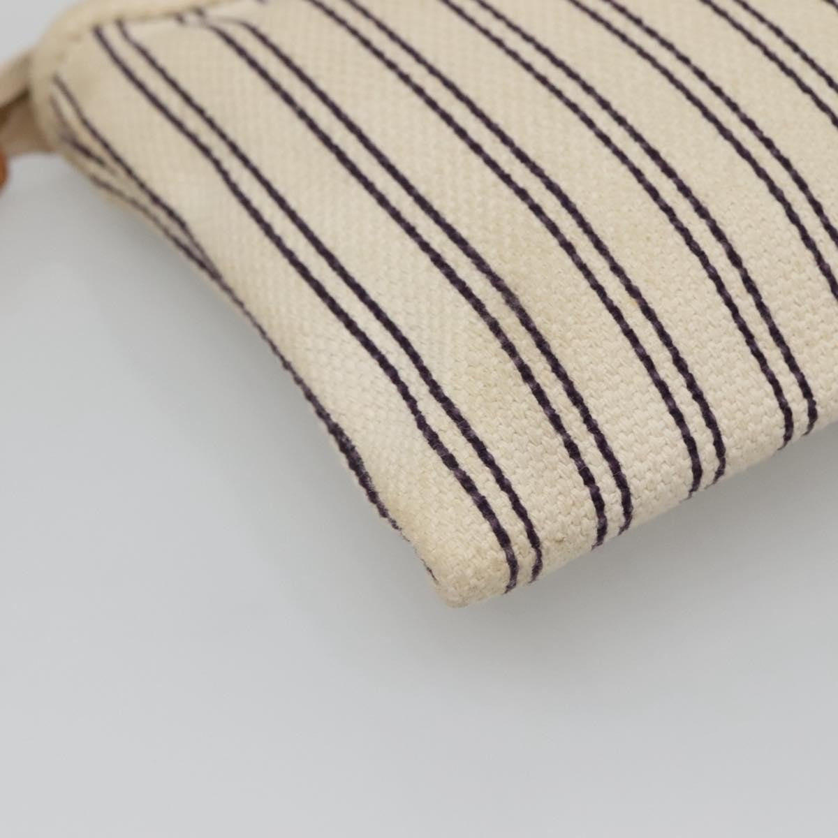 Louis Vuitton Antigua Pouch Canvas, WHITE, CANVAS, Clutche & pouche