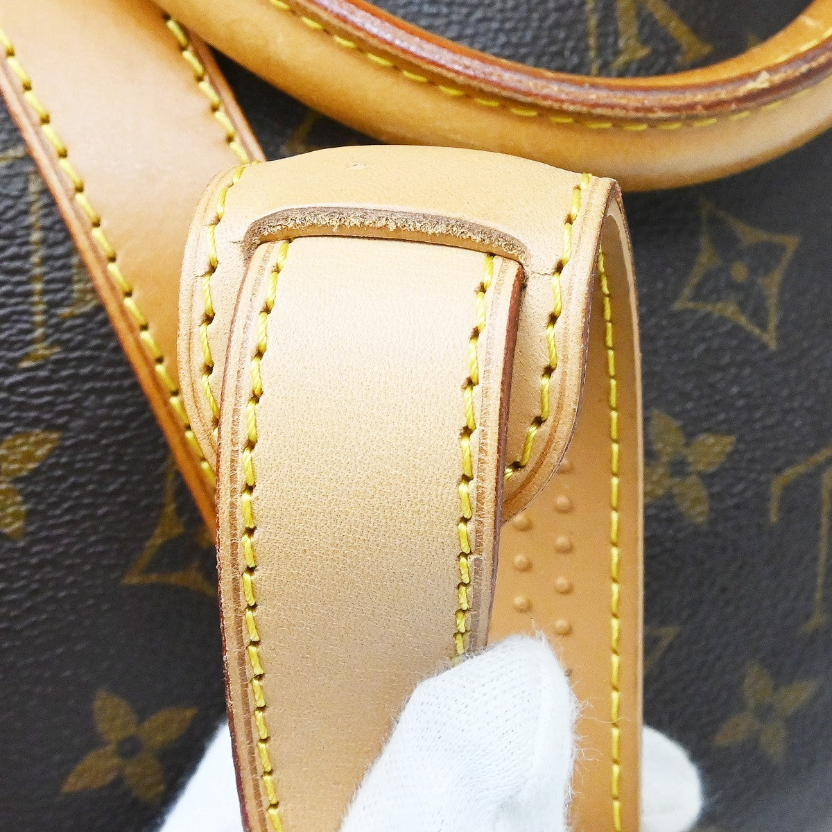 Louis Vuitton Keepall Bandouliere Bag Monogram Canvas, Brown, Canvas, Travel Bag