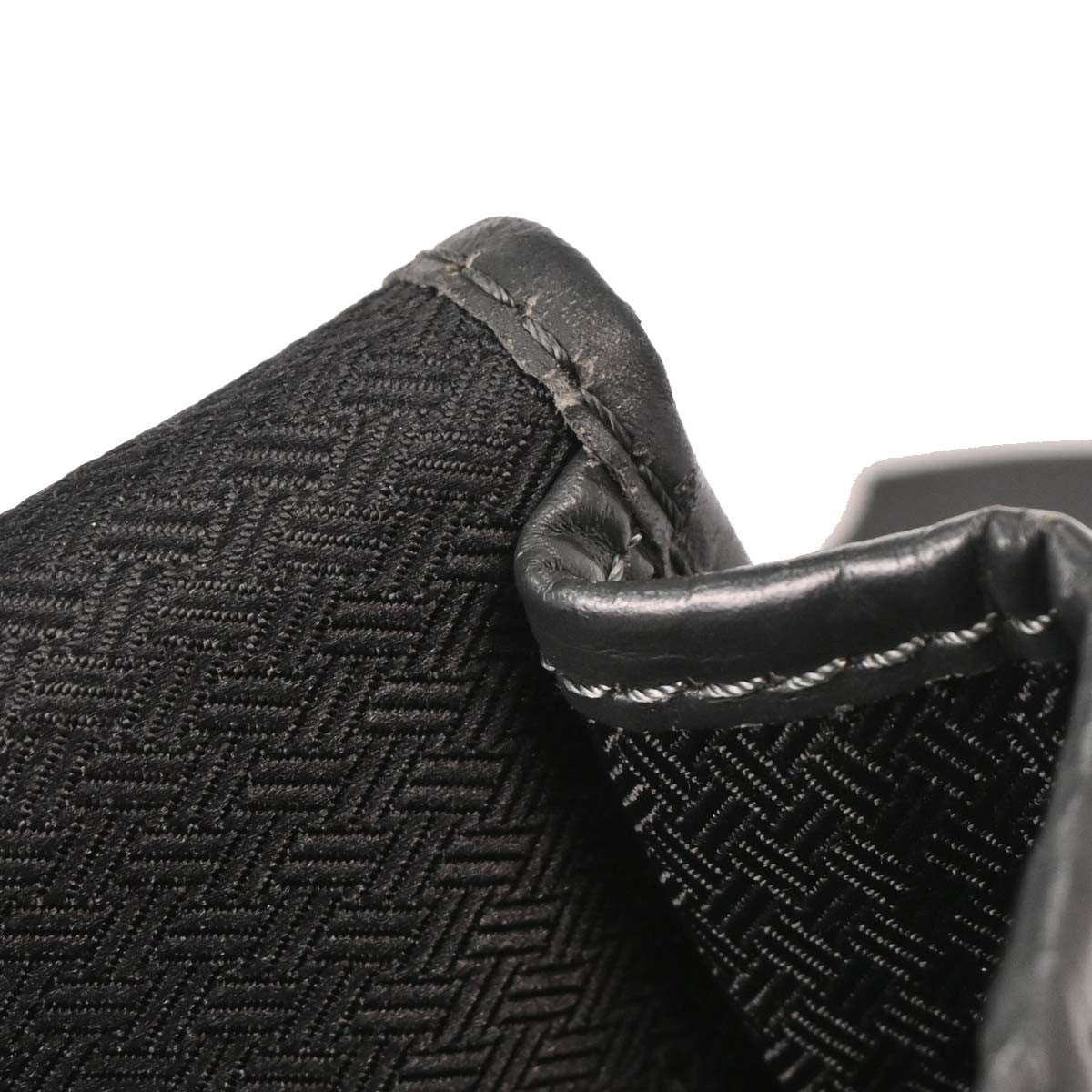 Christian Dior Vintage Trotter Flap Shoulder Bag Diorissimo Canvas, BLACK, CANVAS, Shoulder bag