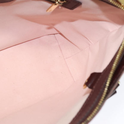 Louis Vuitton Cabas Piano Monogram Canvas, RED, CANVAS, Tote bag