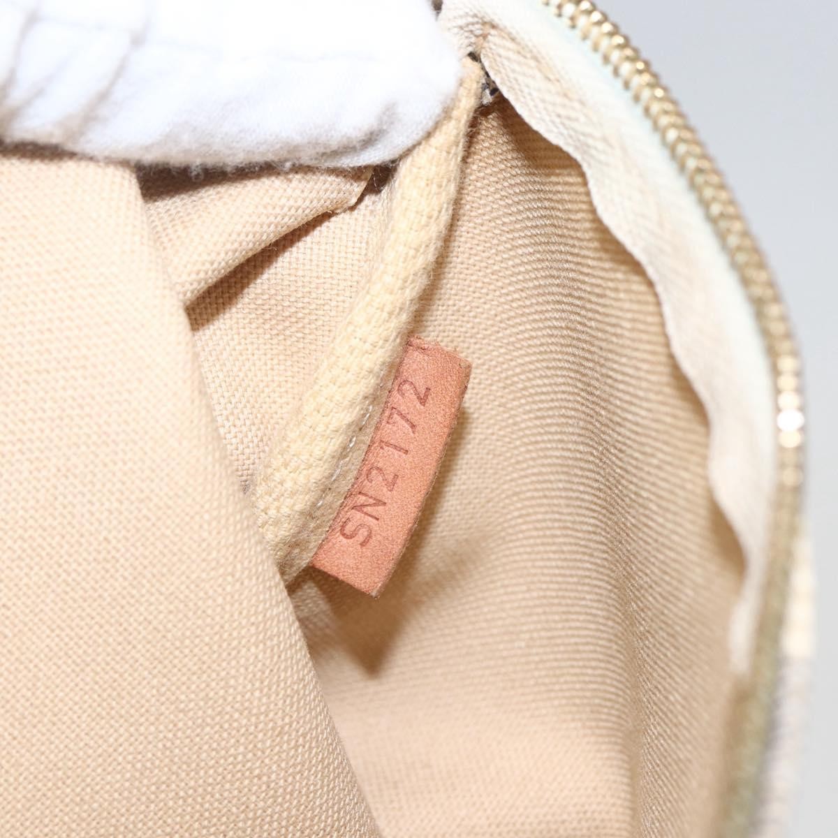 Louis Vuitton Eva Handbag Damier, BEIGE, CANVAS, Clutche & pouche