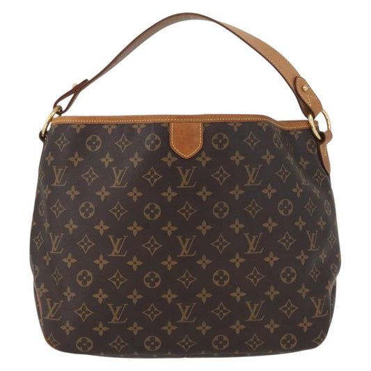 Louis Vuitton Delightful Handbag Monogram Canvas, BROWN, CANVAS, Tote bag