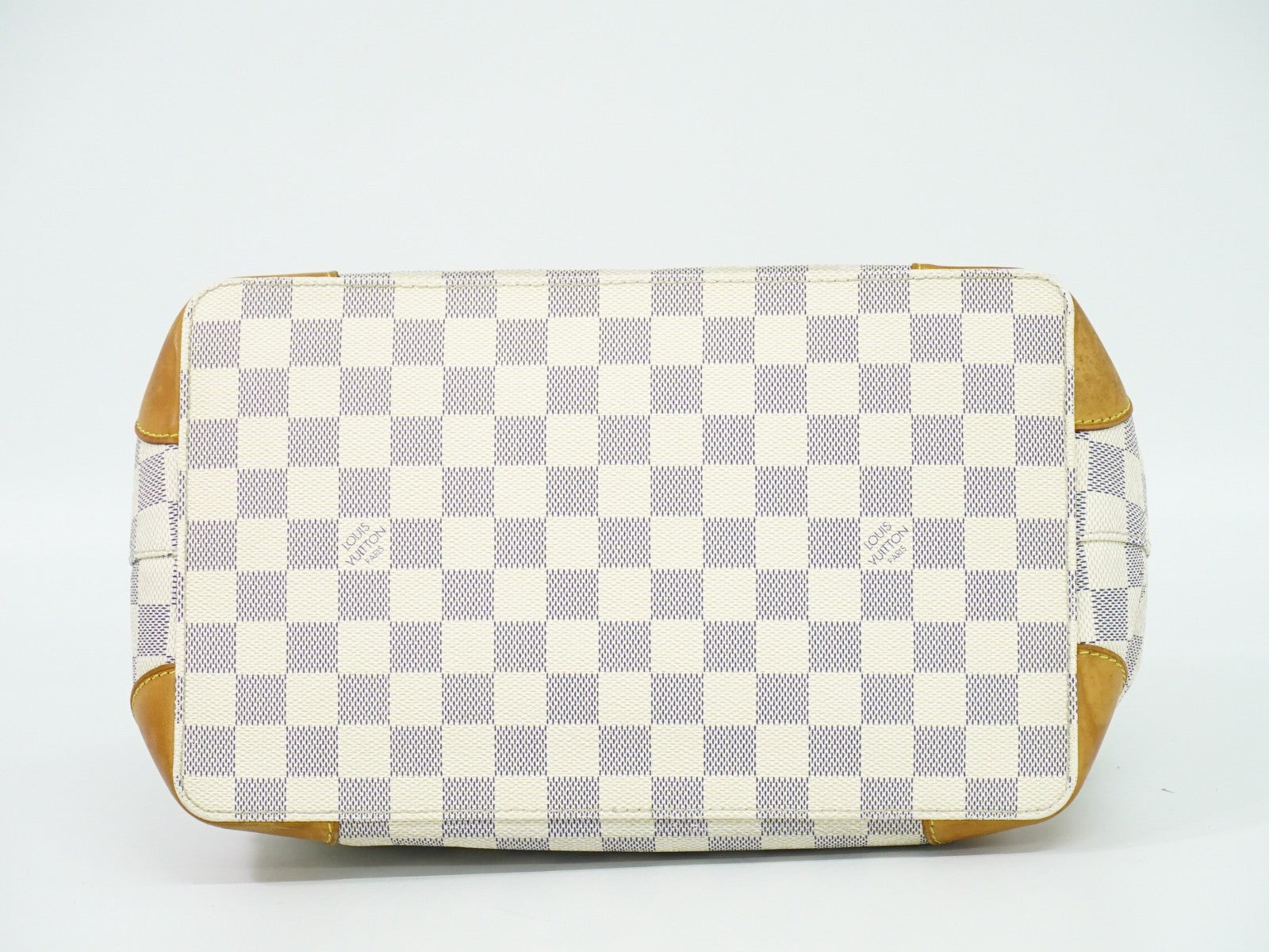 Louis Vuitton Hampstead Handbag Damier, WHITE, CANVAS, Tote bag