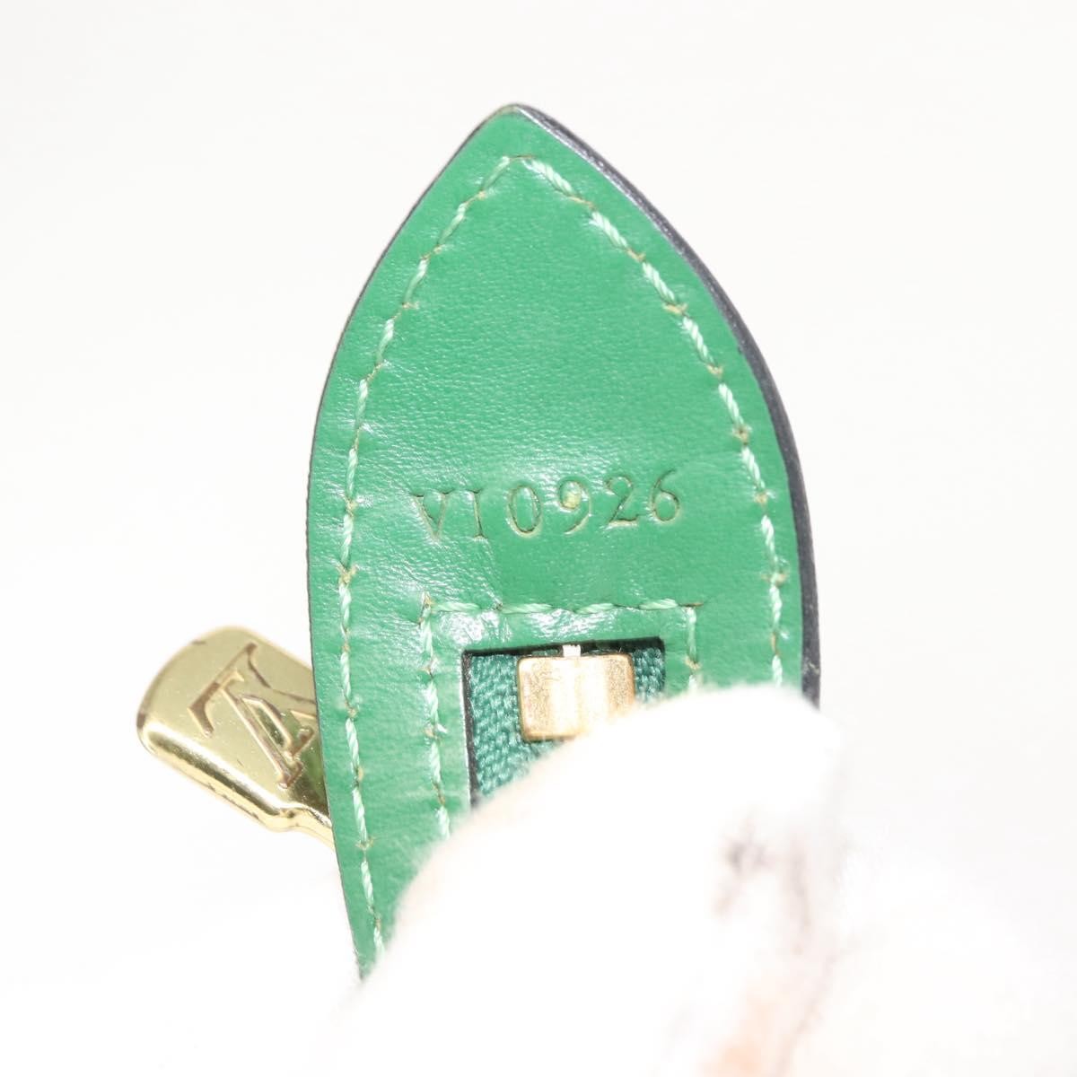 Louis Vuitton Saint Jacques Handbag Epi Leather, GREEN, LEATHER, Tote bag