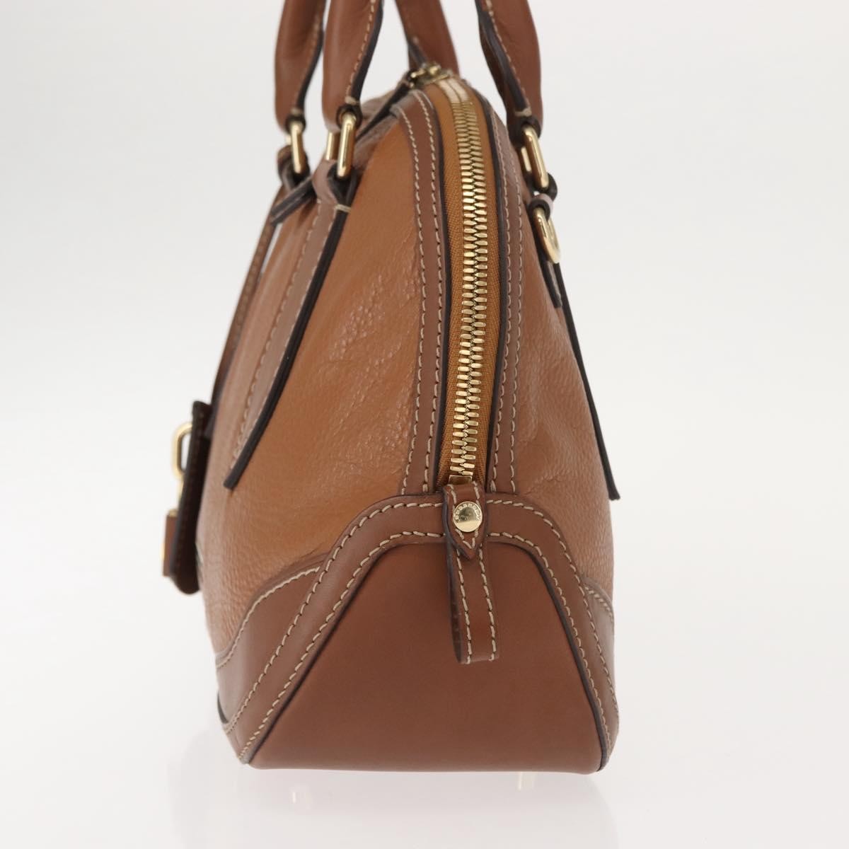 Burberry Orchard Bag Smooth Leather, BROWN, LEATHER, Handbag