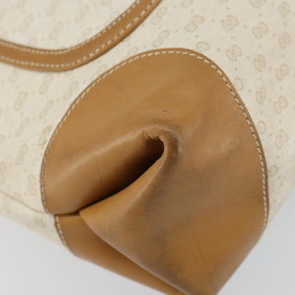 Gucci Vintage tote Canvas, WHITE, PVC, Tote bag