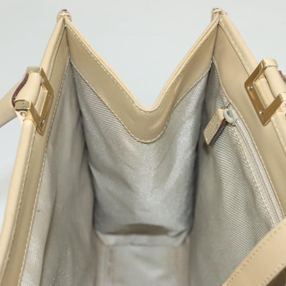 Gucci Vintage Jackie Handbag Leather, BEIGE, LEATHER, Handbag