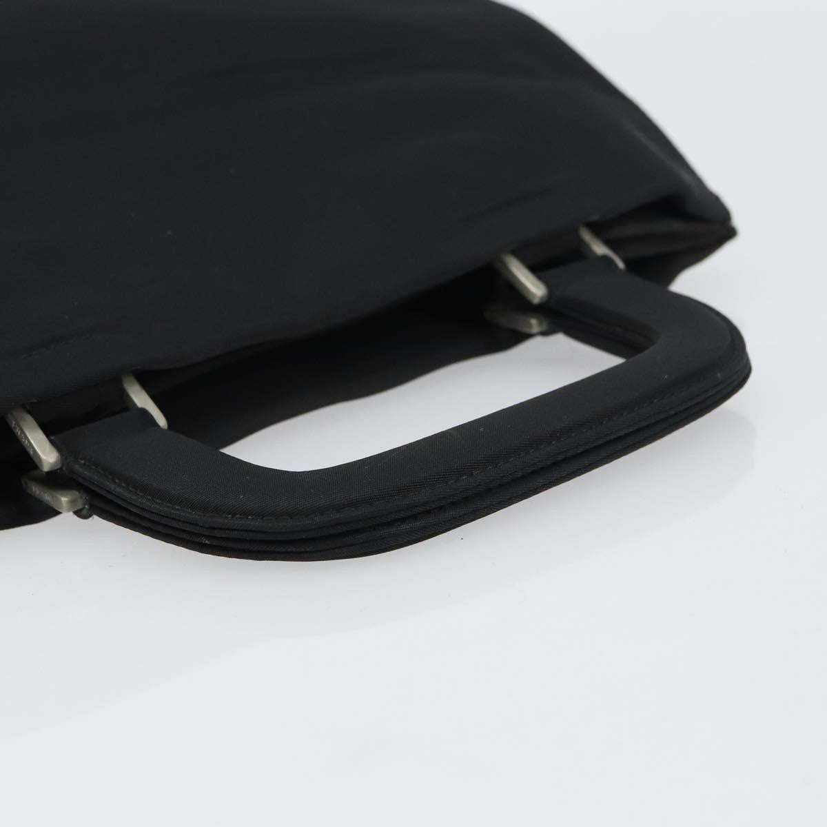 Prada Vintage Handbag Tessuto, BLACK, NYLON, Handbag